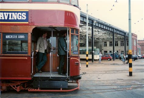 These vintage blackpool trams are still running perfectly today 2