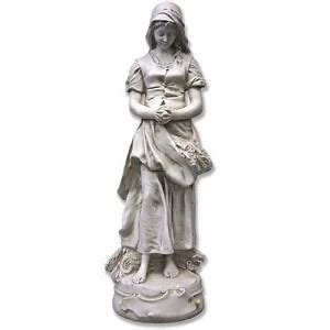 Young Lady Praying Statue