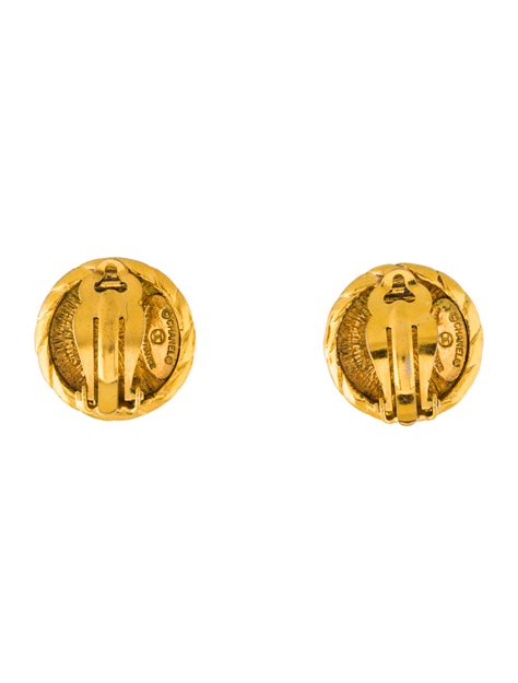 Chanel CC Earrings - Earrings - CHA190231 | The RealReal