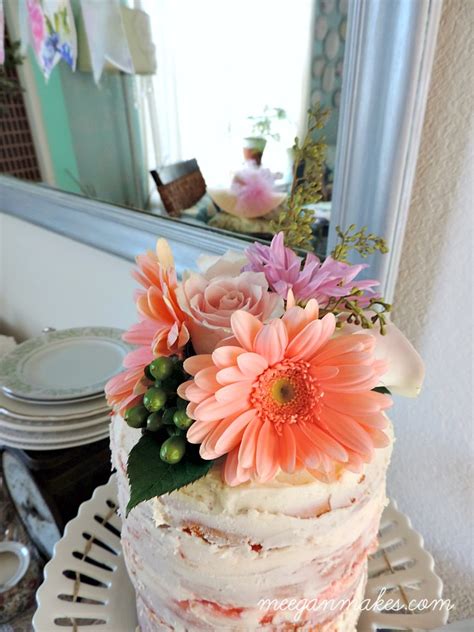 How To Make A Rustic Naked Cake What Meegan Makes