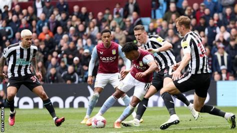 Aston Villa Trounce Newcastle To Close On Premier League Top Four