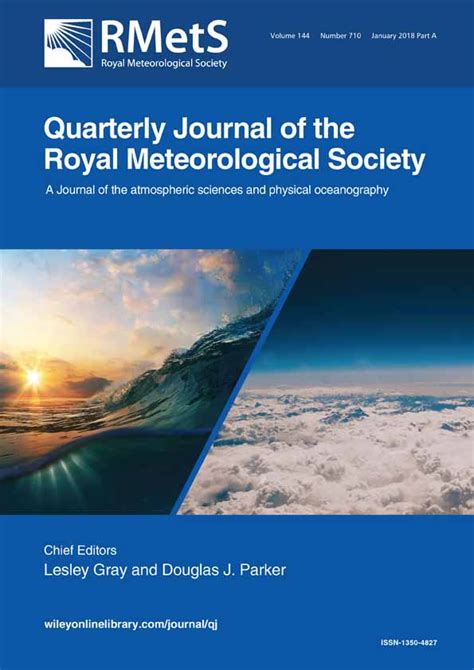 Quarterly Journal Of The Royal Meteorological Society Royal Meteorological Society