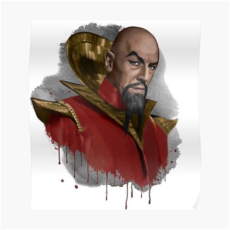 "Art portrait of Emperor Ming" Poster for Sale by CULTORAMA | Redbubble