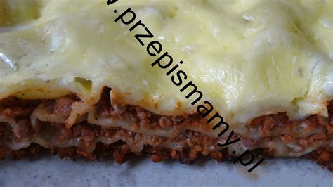 Lazania Przepis Na Lasagne Z Miesem Mielonym I Sosem Beszamelowym Cda