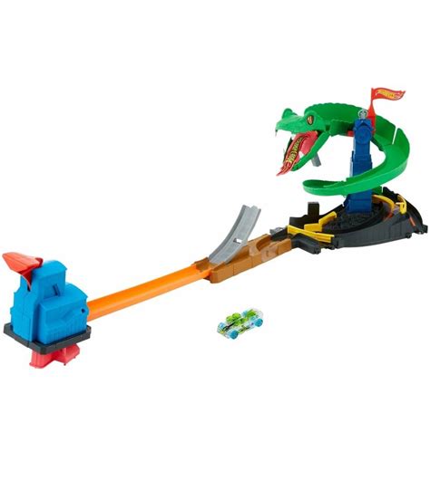 Hot Wheels City Cobra Infernal Pista De Coches De Juguete Juguetes Panre