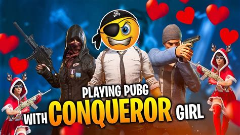 Aggressive Tdm Playing With S19 Conqueror Girl Pubgmobile