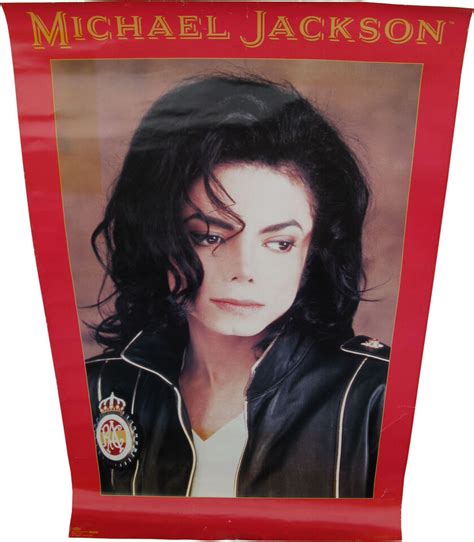 Michael Jackson Poster Giant Géant Affiche Who Is It 8850 X 58cm Japan