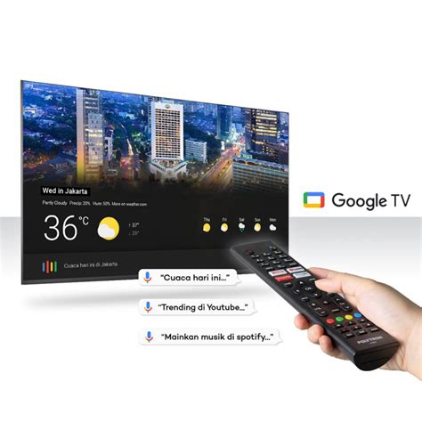 Polytron Smart Cinemax Google Tv Inch Pld Bg Polytron Official