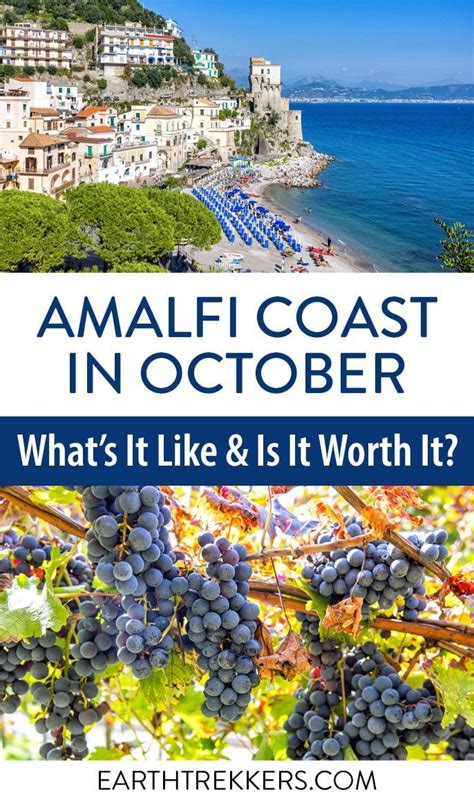 Sorrento And The Amalfi Coast In October Weather And What To Expect Earth Trekkers