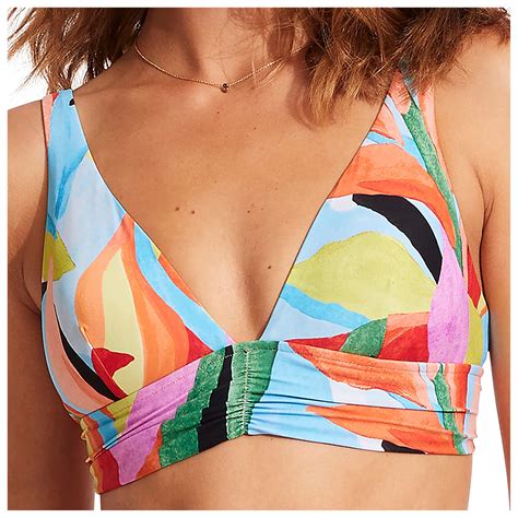 Seafolly Tropfest Longline Tri Bikini Top Women S Buy Online