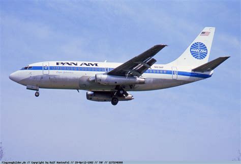 Photo Pan Am Boeing 737 222 N63af Boeing Aircraft Boeing Boeing 737