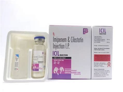 Imipenem 500 Mg Cilastatin 500 Mg Injection ICIL INJ 500MG At Rs 1400