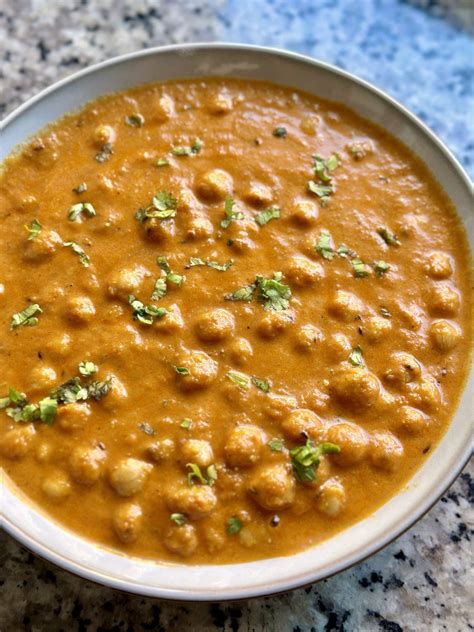 Easy Chickpea Masala Chana Masala Brown Girl Vegan