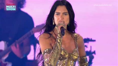 Dua Lipa Don T Start Now Live At Rock In Rio 2022 YouTube