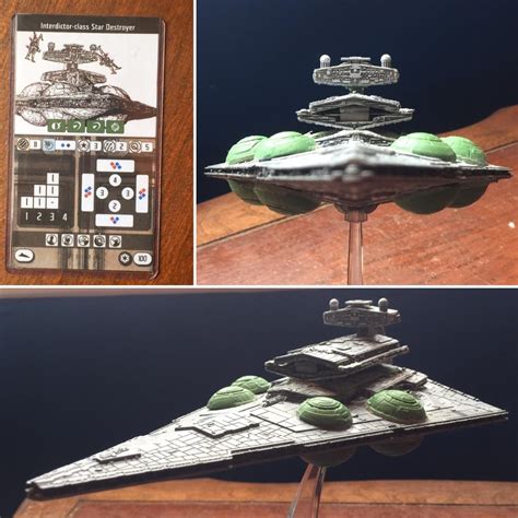 My Interdictor-Class Star Destroyer update! : StarWarsArmada