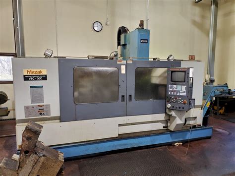 Mazak Vtc 30 Vertical Machining Center Stock 1260522 G 2000 Inc