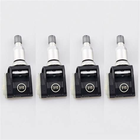 4 Pcs New Oem Tpms Tire Pressure Monitoring Sensor 315 Mhz For Bmw 36106887146 Ebay