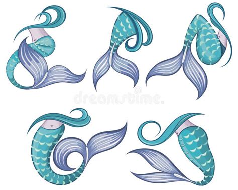 Mermaid Tails Stock Illustrations 303 Mermaid Tails Stock Illustrations Vectors And Clipart