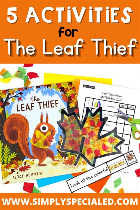 5 activities for the leaf thief – Artofit