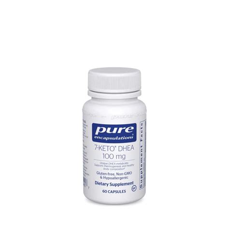 7 Keto Dhea 100 Mg Pure Encapsulations Powerful Adrenal Support