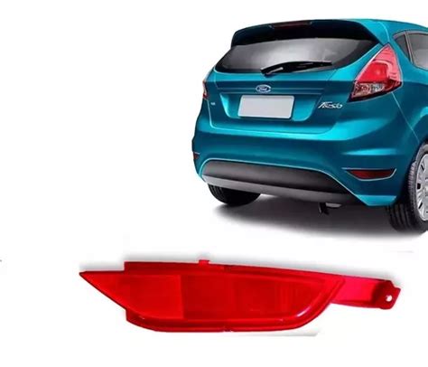 Refletor Parachoque Traseiro New Fiesta Hatch A Direit