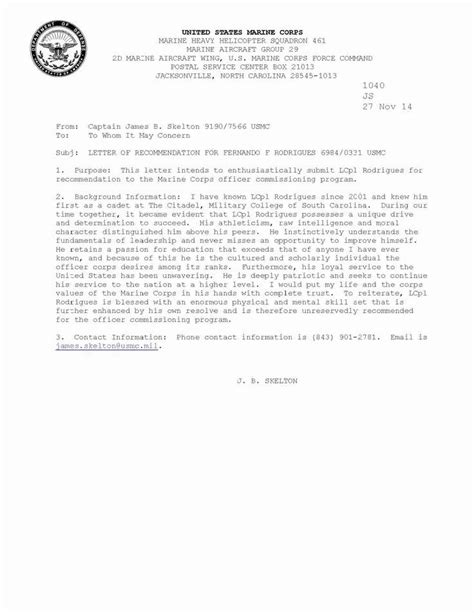 Army Officer Resignation Letter Template Letter Of Recommendation Resignation Letter Letter