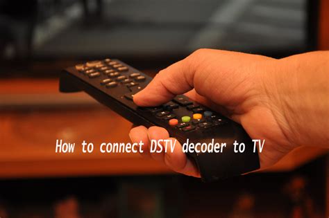 Connecting Dstv Decoder To Tv Diagram Dstv Decoder Lnb Unscr