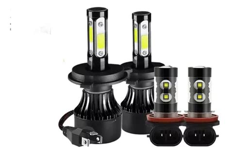 Kit Luces Led H H Luz Alta Baja Niebla Para Toyota Cuotas Sin Inter S