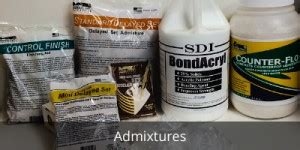 Concrete Admixtures | For Concrete and Stamped Concrete Projects