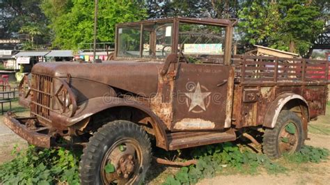 The US Army Old Truck Was Used during the World War 2. Stock Video ...