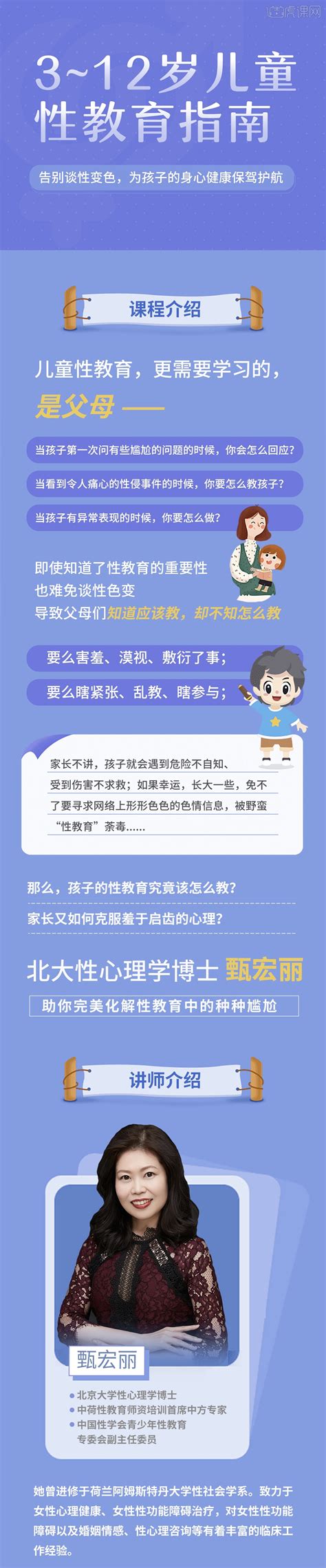 把握性教育最佳时机：这两类行为值得注意 超值套课教程 虎课网