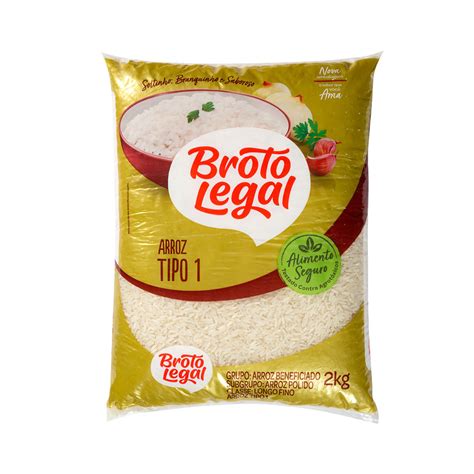 O Que É Arroz Tipo 1 - Arroz Tipo 1 Broto Legal 2kg - Carrefour