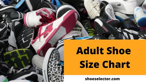 Adult Shoe Size Chart And Conversations - The Measuring Guides