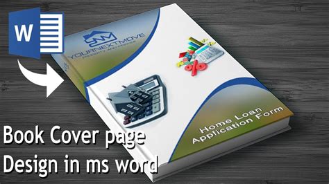 How To Make Book Cover Page Design In Ms Word Make A Awesome Cover