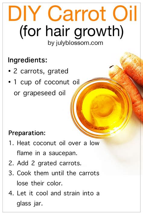 Carrot Oilfor Hair The First Time I Heard About This I Was In Wonder Too What Is Carrot Oil