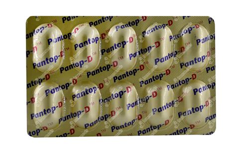 Pantop D Capsule Uses Side Effects Price Substitutes