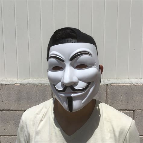 Guy Fawkes Face Mask - Etsy