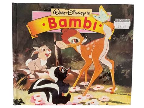 Walt Disney S Bambi Classic Storybook Hardcover Picture Book