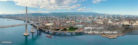 aerial view  cebu city high res stock photo getty images