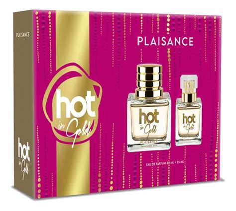Set Perfume Hot In Gold Edp Miniatura Plaisance Cuotas Sin Inter S