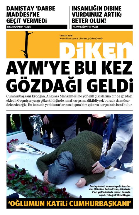 12 Mart 2016 - Diken