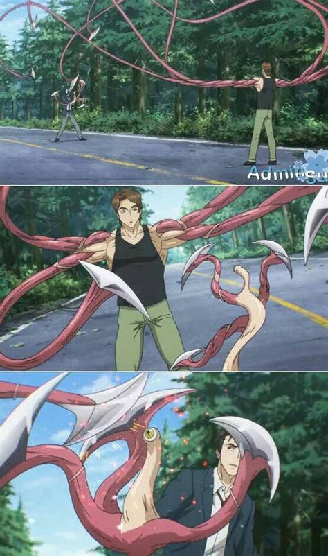 Parasyte - Shinichi & Migi vs. The 3 Trees. | Parasyte the maxim, Symbiotes marvel, Migi parasyte