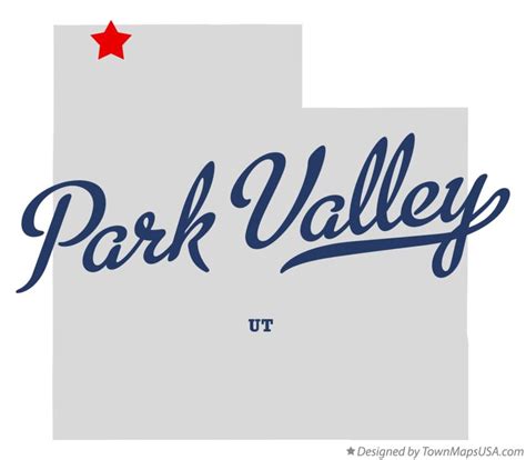 Map of Park Valley, UT, Utah