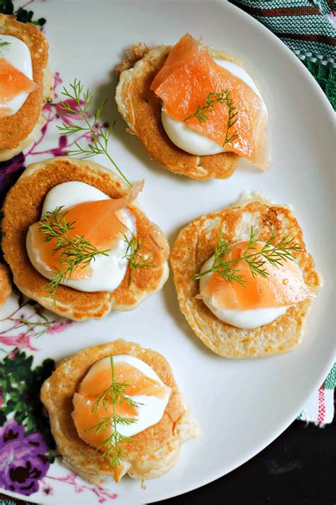 Smoked Salmon Blinis My Gorgeous Recipes