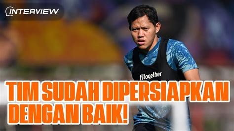 Interview Adam Alis Berharap Kehadiran Supporter Menambah Semangat