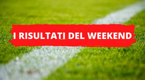 Weekend Ottobre Tutti I Risultati Montebello Calcio Ssdrl