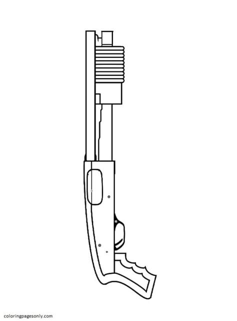 Desenhos De Arma De Fogo Para Colorir E Imprimir Pintar Gr Tis Online