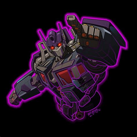 Nemesis Prime 'digitized' by REX-203 on DeviantArt | Transformers ...