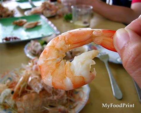 My Food Print: Pulau Aman -- Seafood Paradise