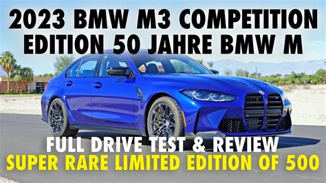 Bmw M Edition Jahre First Drive A Truly Special Off